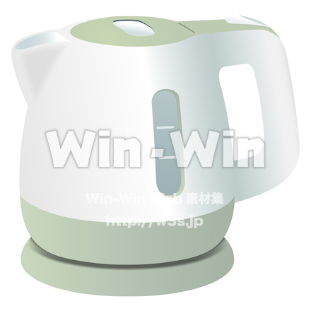 ケトルのCG・イラスト素材 W-027926