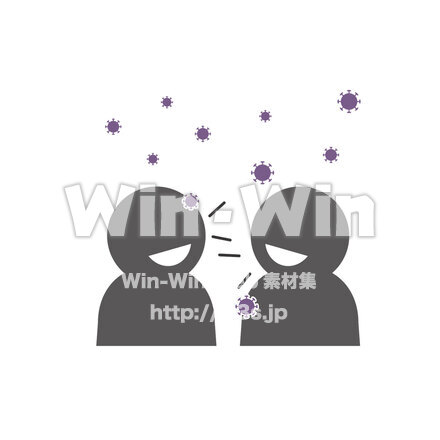 密接のCG・イラスト素材 W-027193