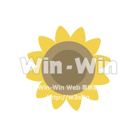 ひまわりのCG・イラスト素材 W-027705
