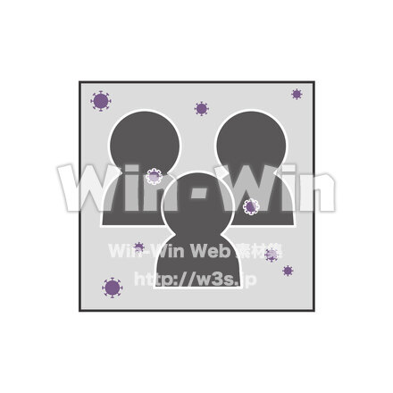 密閉のCG・イラスト素材 W-027194