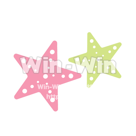 ヒトデのイラストのCG・イラスト素材 W-026327