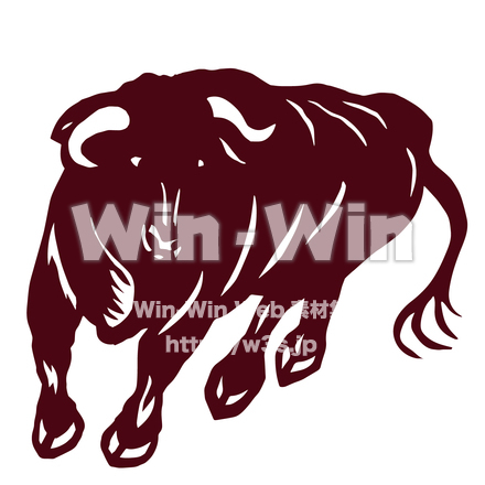 丑のCG・イラスト素材 W-027528