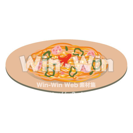 ナポリタンのCG・イラスト素材 W-026691