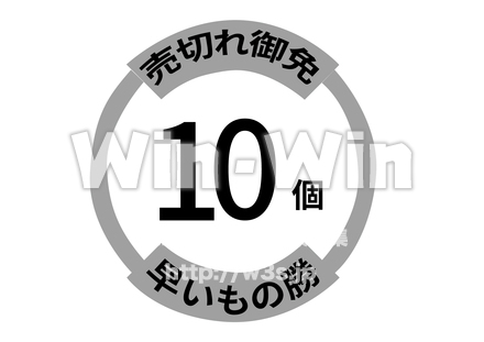 10個限定のシルエット素材 W-026278