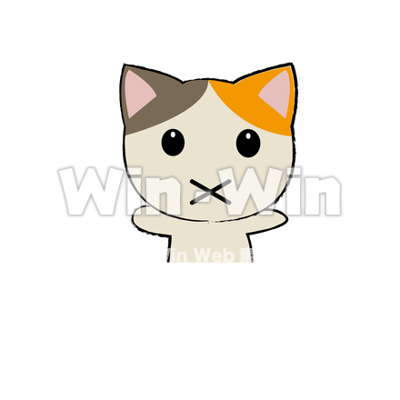 大きな声は出さないのCG・イラスト素材 W-027249