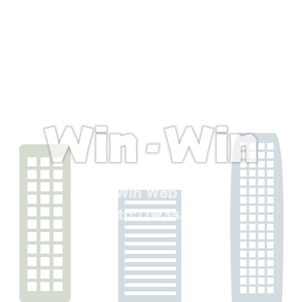 無個性なビルのCG・イラスト素材 W-026206