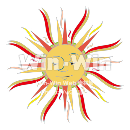 太陽のCG・イラスト素材 W-027820