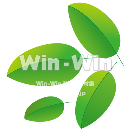 葉っぱのCG・イラスト素材 W-027416