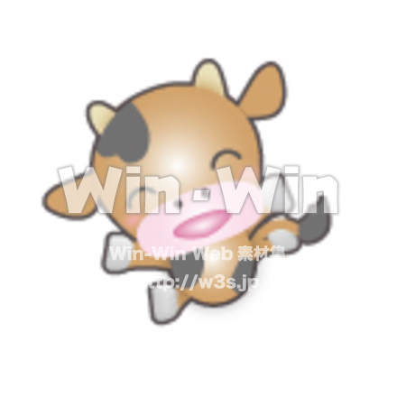 牛のCG・イラスト素材 W-027538