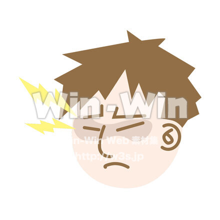 眼精疲労のCG・イラスト素材 W-026676