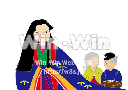 かぐやひめのCG・イラスト素材 W-027938