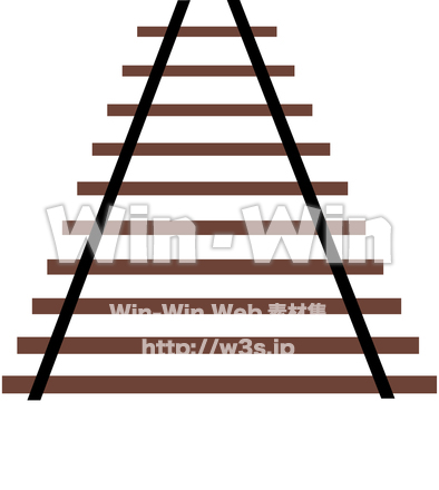 線路のCG・イラスト素材 W-026446