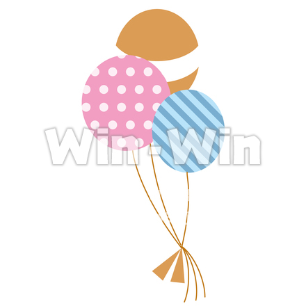 風船のCG・イラスト素材 W-027156