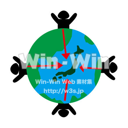 外国人材のCG・イラスト素材 W-026633