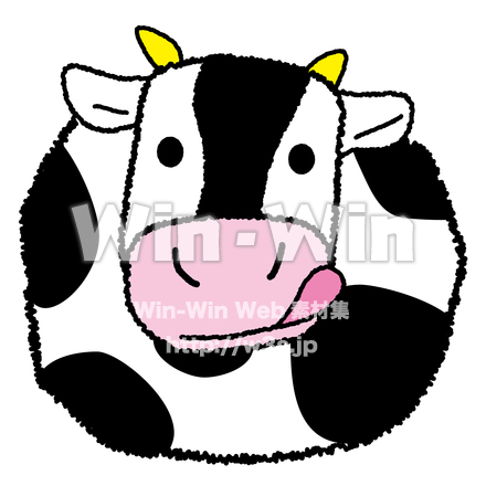 うしのCG・イラスト素材 W-027472