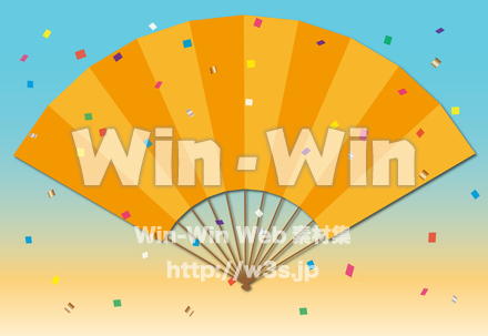 年賀状のハガキの背景でのCG・イラスト素材 W-026237