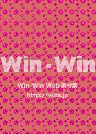 梅背景のCG・イラスト素材 W-026686