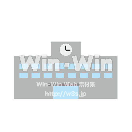 小学校のCG・イラスト素材 W-026641