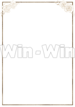 フレームのCG・イラスト素材 W-027685