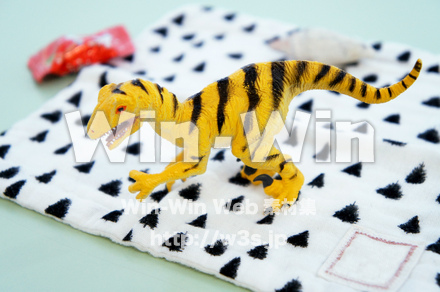 恐竜_左斜の写真素材 W-027666