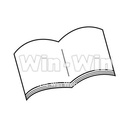 本のイラストのCG・イラスト素材 W-026620