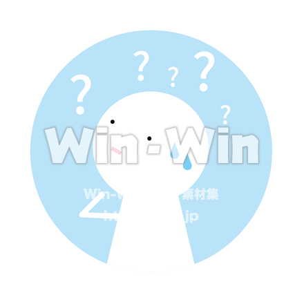 物忘れ_アイコンのCG・イラスト素材 W-026424