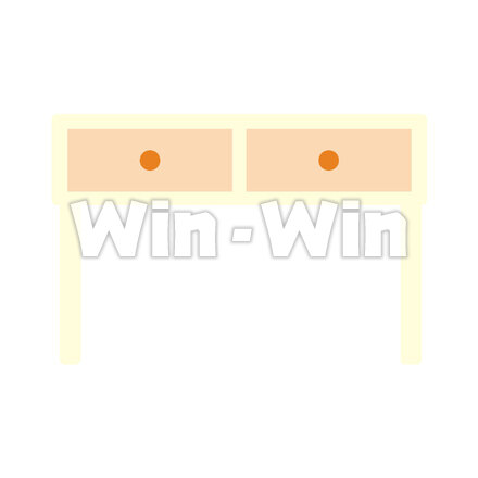 机のCG・イラスト素材 W-026722