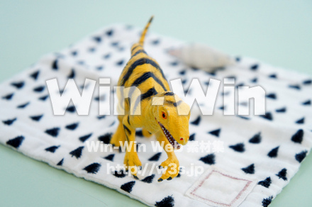 恐竜_正面の写真素材 W-027663