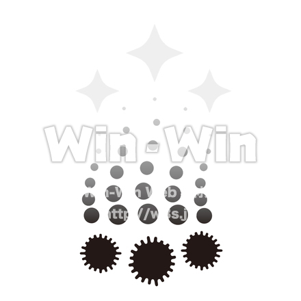 脱臭剤のアイコンのシルエット素材 W-026978