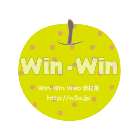 梨のCG・イラスト素材 W-026048
