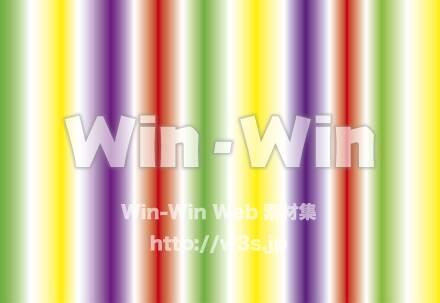 5色の幕のCG・イラスト素材 W-026345