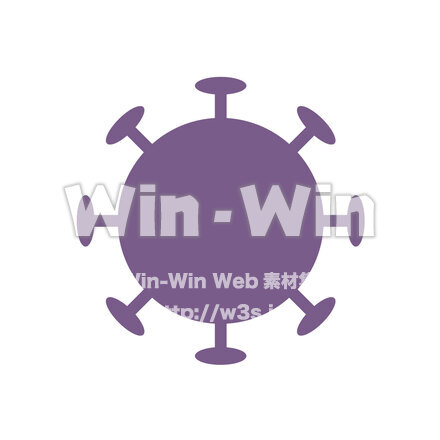 ウイルスのCG・イラスト素材 W-027184