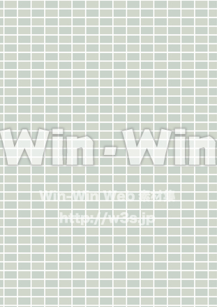 タイル壁グリーンのCG・イラスト素材 W-027277