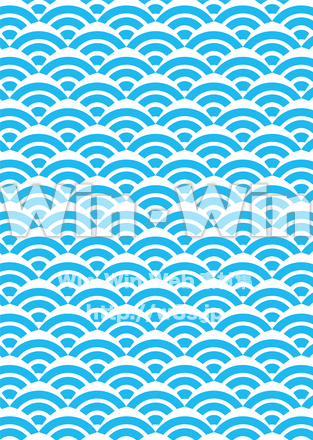 波のCG・イラスト素材 W-026397