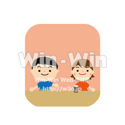 食事のCG・イラスト素材 W-027293