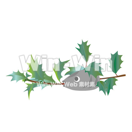 柊鰯のCG・イラスト素材 W-026745