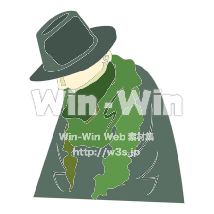 旅人のCG・イラスト素材 W-027821