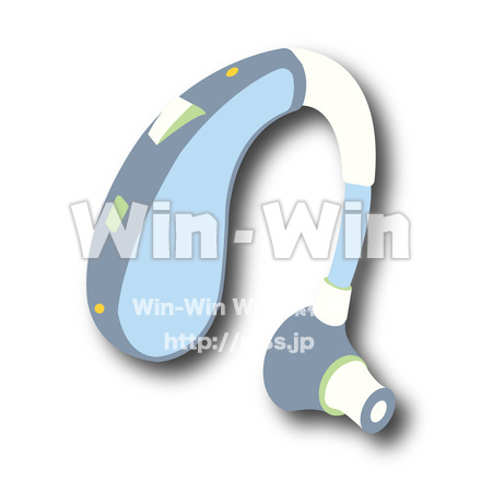 補聴器のCG・イラスト素材 W-027826