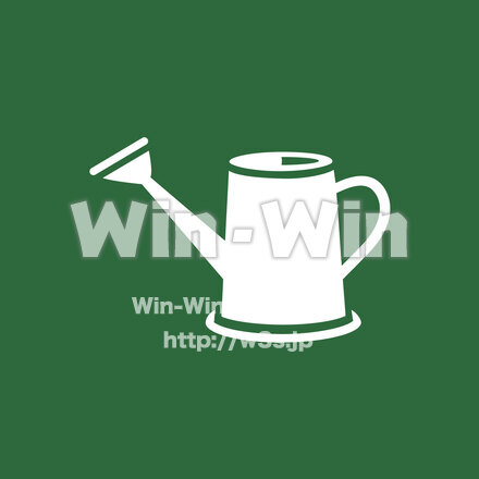 ジョウロのCG・イラスト素材 W-026311