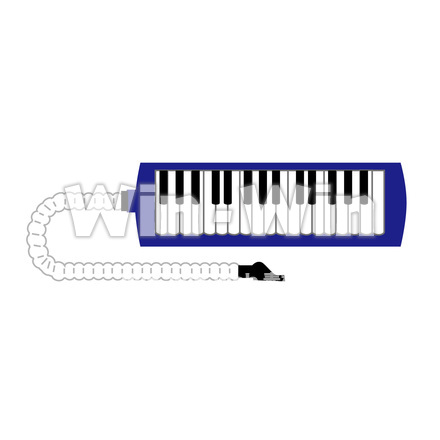 ピアニカのCG・イラスト素材 W-026480