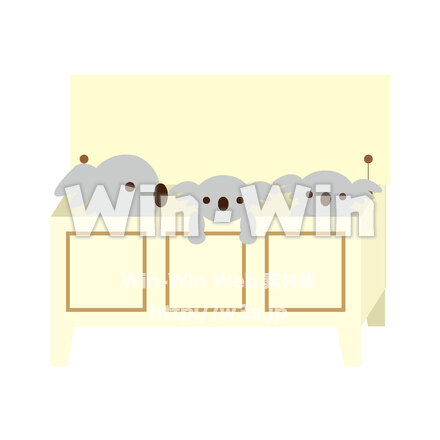 おもちゃ箱のCG・イラスト素材 W-026718