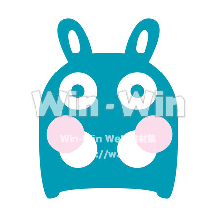 キャラクターのCG・イラスト素材 W-026881