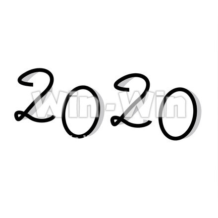 2020のCG・イラスト素材 W-026571