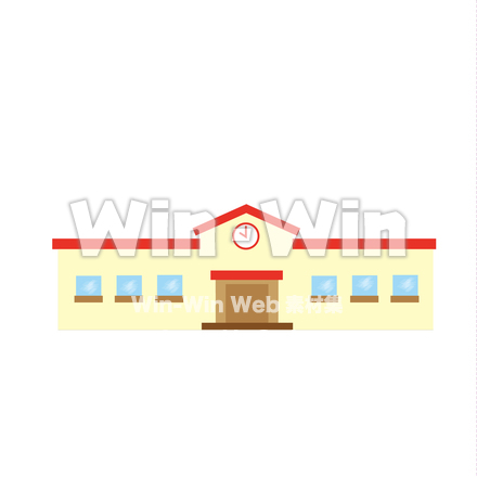 園舎のCG・イラスト素材 W-026744