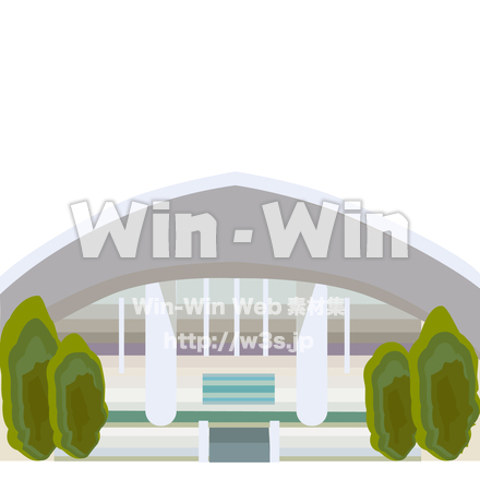 埼玉スタジアムのCG・イラスト素材 W-027784