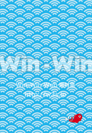 大海に鯛のCG・イラスト素材 W-026393