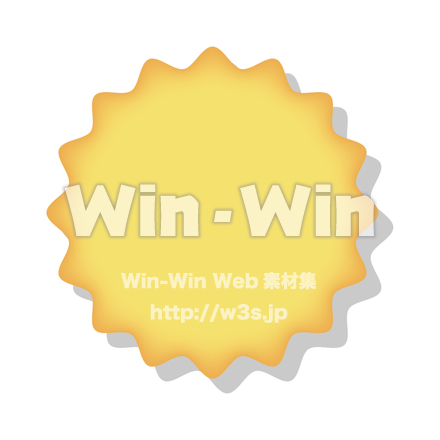 アイコン_黄色のCG・イラスト素材 W-027770