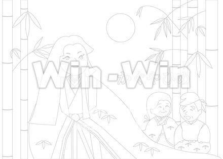 かぐやひめのCG・イラスト素材 W-027966