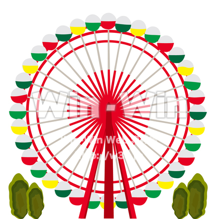 埼玉県西武ゆうえんちのCG・イラスト素材 W-027783