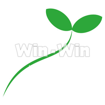 双葉のイラストのCG・イラスト素材 W-026294